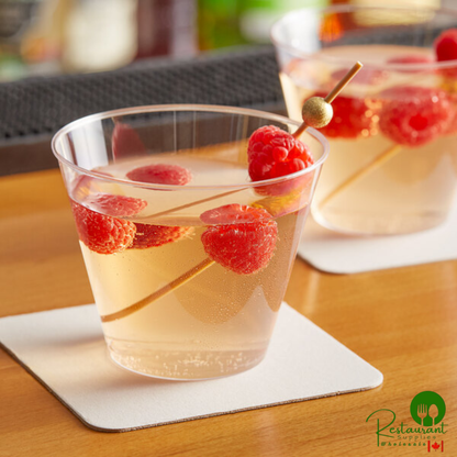 9 oz. Clear Disposable Plastic Tumbler By Prime - 500/Case