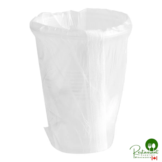9 oz. Translucent, Individually Wrapped Cups By Prime - 1,000/Case
