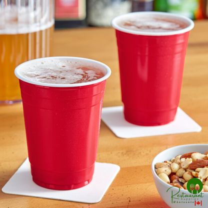 16 oz. Red Plastic Cup By Prime - 1,000/Case