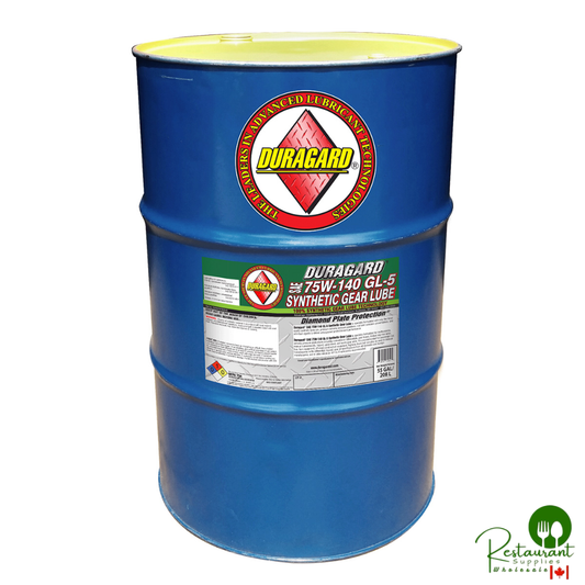 DURAGARD® DIAMOND PLATE® 75W-140 100% SYNTHETIC GL-5 GEAR OIL – 55 GALLON DRUM