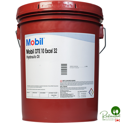 MOBIL DTE 10 EXCEL 32 ZINC FREE, ISO-32 (REPLACES DTE 13M) – 5 GALLON PAIL