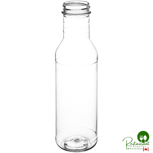 12 oz. PET Ring Neck Sauce Bottle - 245/Case