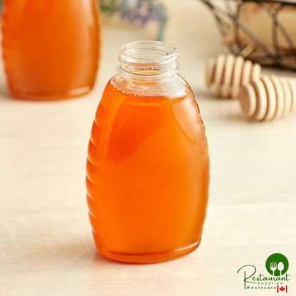 11 oz. (16 oz. Honey Weight) Classic Queenline PET Honey Bottle - 295/Case