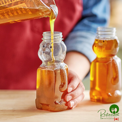 8 oz. (12 oz. Honey Weight) Bear PET Honey Bottle - 365/Case
