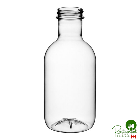 16 oz. PET Clear Stout Sauce Bottle - 195/Case