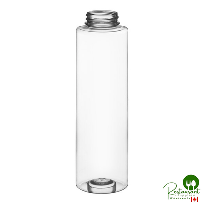 16 oz. (24 oz. Honey Weight) Cylinder PET Sauce Bottle - 180/Case