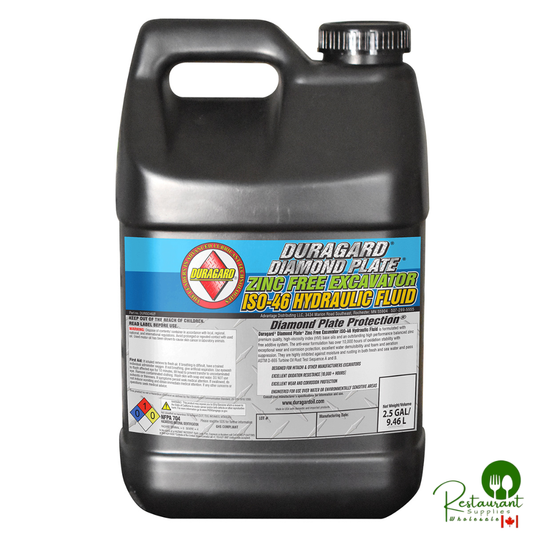 DURAGARD® ISO-46 ZF ZINC FREE LOW AQUATIC TOXICITY HYDRAULIC FLUID – 2.5 GALLON JUG – SINGLE
