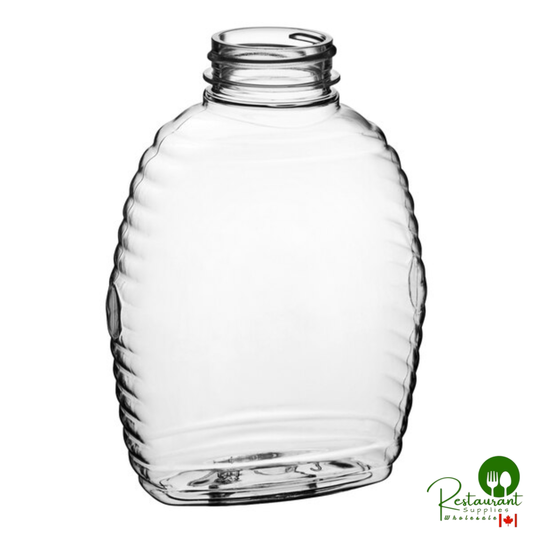 11 oz. (16 oz. Honey Weight) Queenline PET Honey Bottle - 295/Case