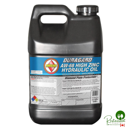 DURAGARD® DIAMOND PLATE® AW-68 PREMIUM HYDRAULIC OIL – 2.5 GALLON JUG