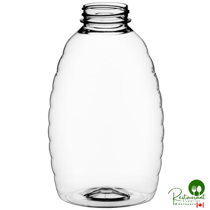 16 oz. (24 oz. Honey Weight) Classic Queenline PET Honey Bottle - 195/Case
