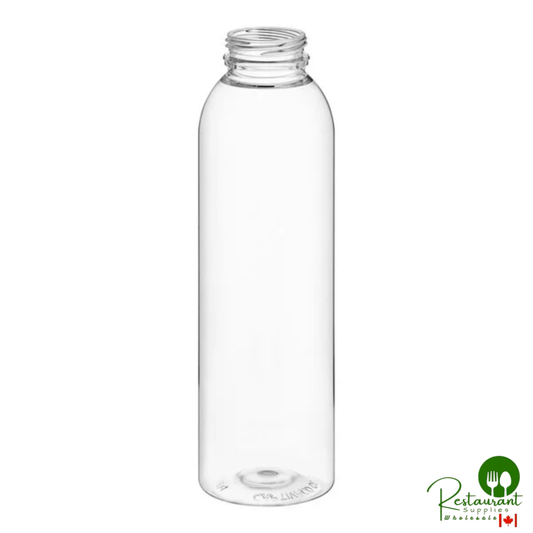 Captiva Containers 16 oz. Round PET Clear Juice Bottle - 186/Case
