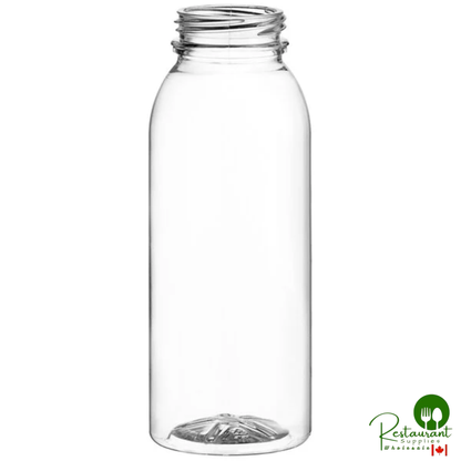 Captiva Containers 8 oz. Round PET Clear Juice Bottle - 320/Case