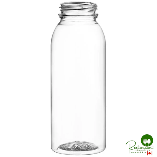 Captiva Containers 8 oz. Round PET Clear Juice Bottle - 320/Case