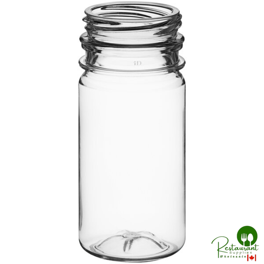 Captiva Containers 2.5 oz. Round PET Clear Energy Bottle - 900/Case