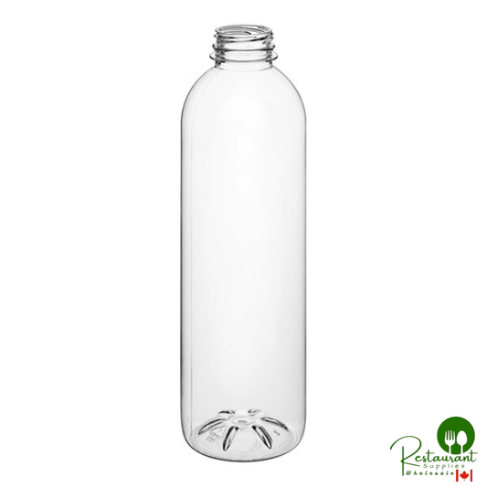 Captiva Containers 32 oz. Round PET Clear Juice Bottle - 92/Case