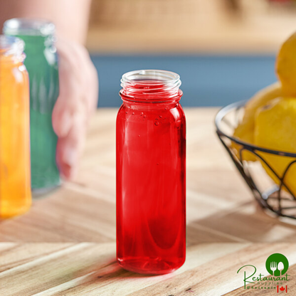 Captiva Containers 4 oz. Round PET Clear Energy Juice Bottle - 650/Case