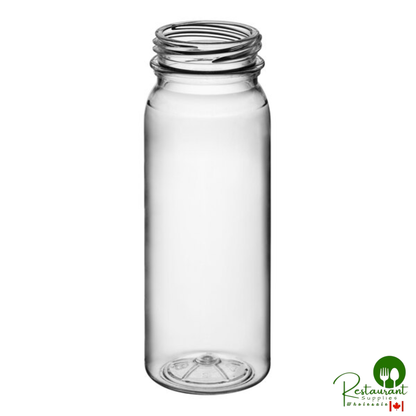 Captiva Containers 4 oz. Round PET Clear Energy Juice Bottle - 650/Case