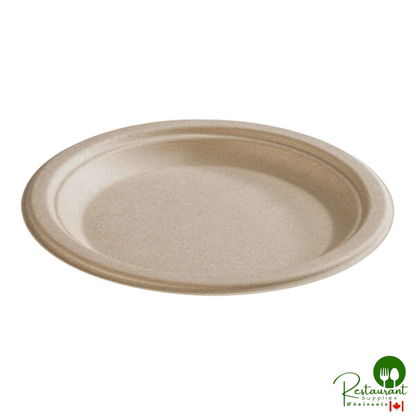 Fineline 43RP07 Conserveware 7" Bagasse Round Plate - 1,000/Case