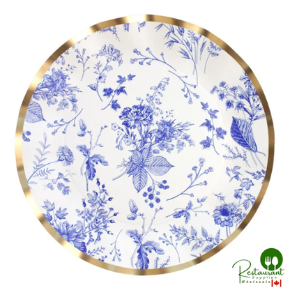 Sophistiplate 10 1/2" Timeless Wavy Paper Dinner Plate - 96/Case