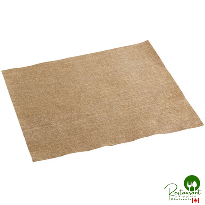 Hoffmaster FP1311 FashnPoint® 15 1/2" x 15 1/2" Natural Flat Pack Dinner Napkin - 750/Case