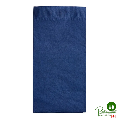 Hoffmaster Quickset 17" Square 2-Ply White Pocket Fold Dinner Napkin - 800/Case