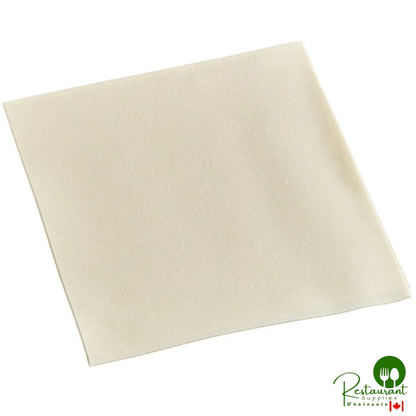 Hoffmaster Ecru Linen-Like 1/4 Fold Dinner Napkin - 16" x 17" - 300/Case