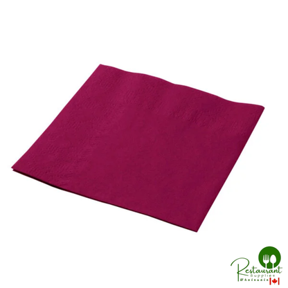 Hoffmaster Black Beverage / Cocktail Napkin - 1,000/Case