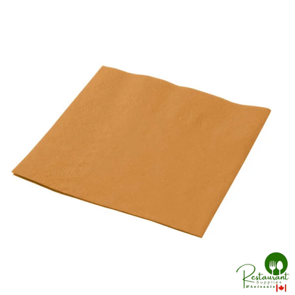 Hoffmaster Black Beverage / Cocktail Napkin - 1,000/Case