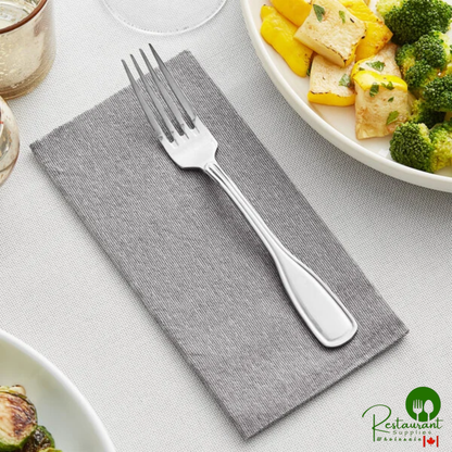 Hoffmaster Natural Onyx Linen-Like 1/8 Fold Dinner Napkin - 15 1/2" x 17" - 300/Case