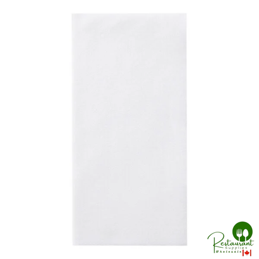 Hoffmaster White Linen-Like 1/8 Fold Dinner Napkin - 17" x 17" - 300/Case