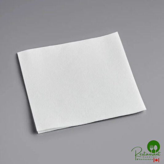Hoffmaster Linen-Like White 1/4 Fold Beverage Napkin - 9.5" x 9.5" - 1,000/Case