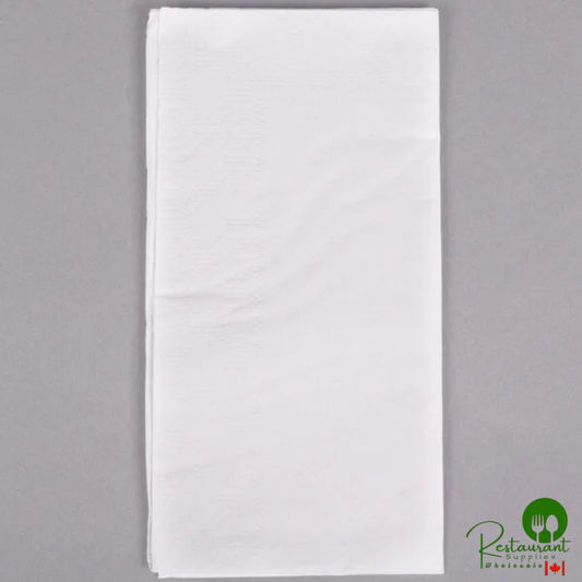 Hoffmaster 03000 17" x 17" 3-Ply Premium White Dinner Napkin - 2,000/Case