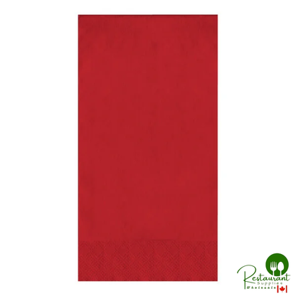 Creative Converting 12 3/4" x 16" Black Velvet 2-Ply 1/6 Fold Guest Towel / Buffet Napkin - 600/Case