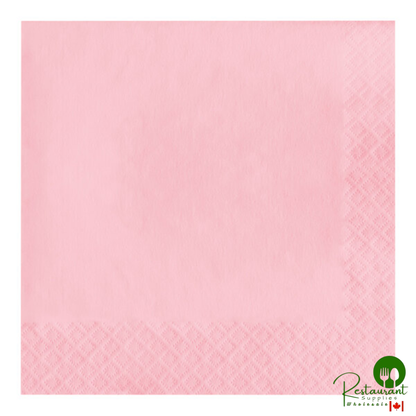 Creative Converting 58000B White 3-Ply 1/4 Fold Luncheon Napkin - 500/Case