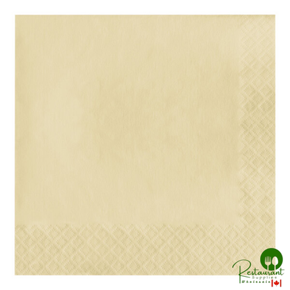 Creative Converting 58000B White 3-Ply 1/4 Fold Luncheon Napkin - 500/Case