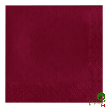 Creative Converting 139194135 Black Velvet 2-Ply 1/4 Fold Luncheon Napkin - 600/Case