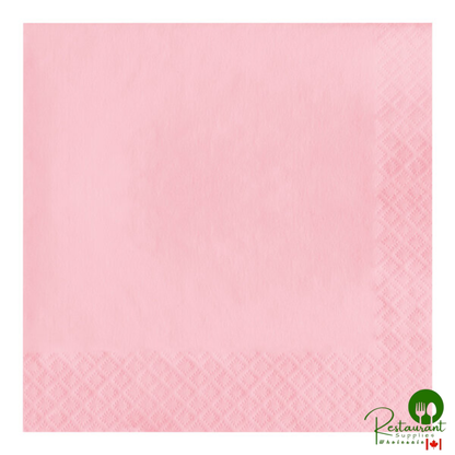 Creative Converting 139194135 Black Velvet 2-Ply 1/4 Fold Luncheon Napkin - 600/Case