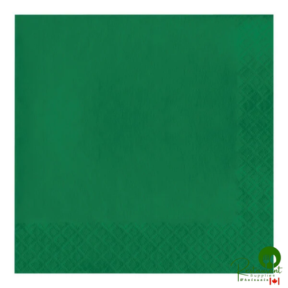 Creative Converting 139194135 Black Velvet 2-Ply 1/4 Fold Luncheon Napkin - 600/Case