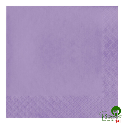 Creative Converting 139194135 Black Velvet 2-Ply 1/4 Fold Luncheon Napkin - 600/Case