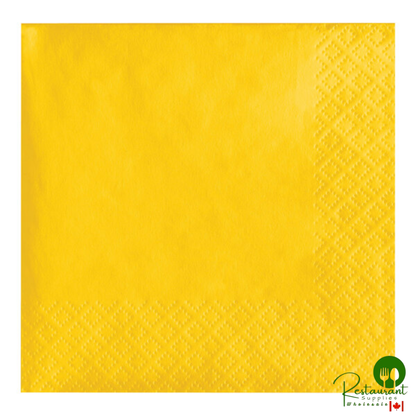 Creative Converting 139194135 Black Velvet 2-Ply 1/4 Fold Luncheon Napkin - 600/Case