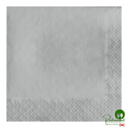 Creative Converting 139194135 Black Velvet 2-Ply 1/4 Fold Luncheon Napkin - 600/Case
