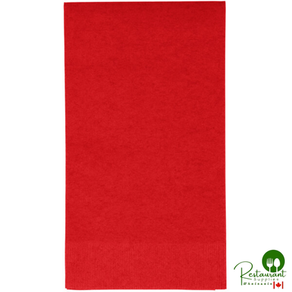 Creative Converting 95000 White 3-Ply Guest Towel / Buffet Napkin - 192/Case