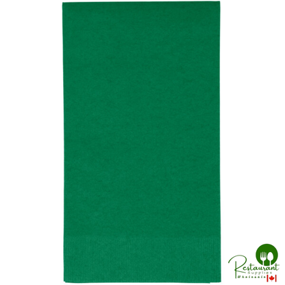 Creative Converting 95000 White 3-Ply Guest Towel / Buffet Napkin - 192/Case