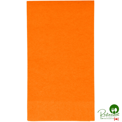 Creative Converting 95000 White 3-Ply Guest Towel / Buffet Napkin - 192/Case