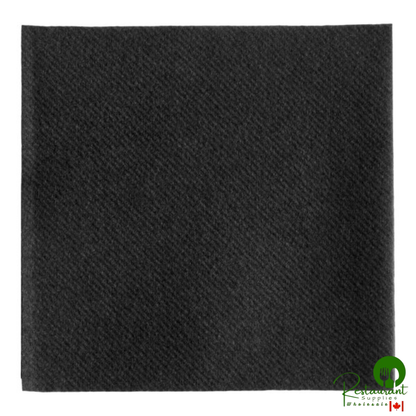 10" x 10" Cream Airlaid Linen-Feel 1/4 Fold Beverage Napkin By Prime - 1,000/Case