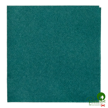 10" x 10" Cream Airlaid Linen-Feel 1/4 Fold Beverage Napkin By Prime - 1,000/Case