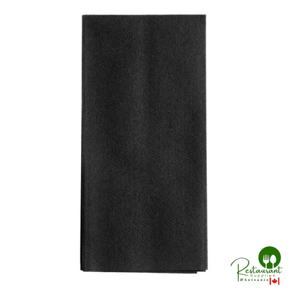 12" x 17" Burgundy Airlaid Linen-Feel 1/6 Fold Guest Towel By Prime - 500/Case