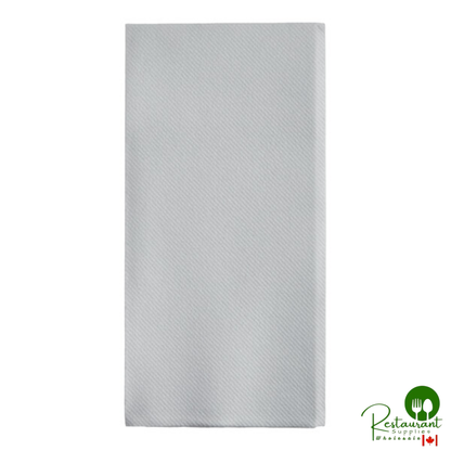 12" x 17" Burgundy Airlaid Linen-Feel 1/6 Fold Guest Towel By Prime - 500/Case