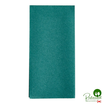 12" x 17" Burgundy Airlaid Linen-Feel 1/6 Fold Guest Towel By Prime - 500/Case
