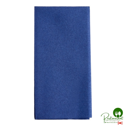 12" x 17" Burgundy Airlaid Linen-Feel 1/6 Fold Guest Towel By Prime - 500/Case